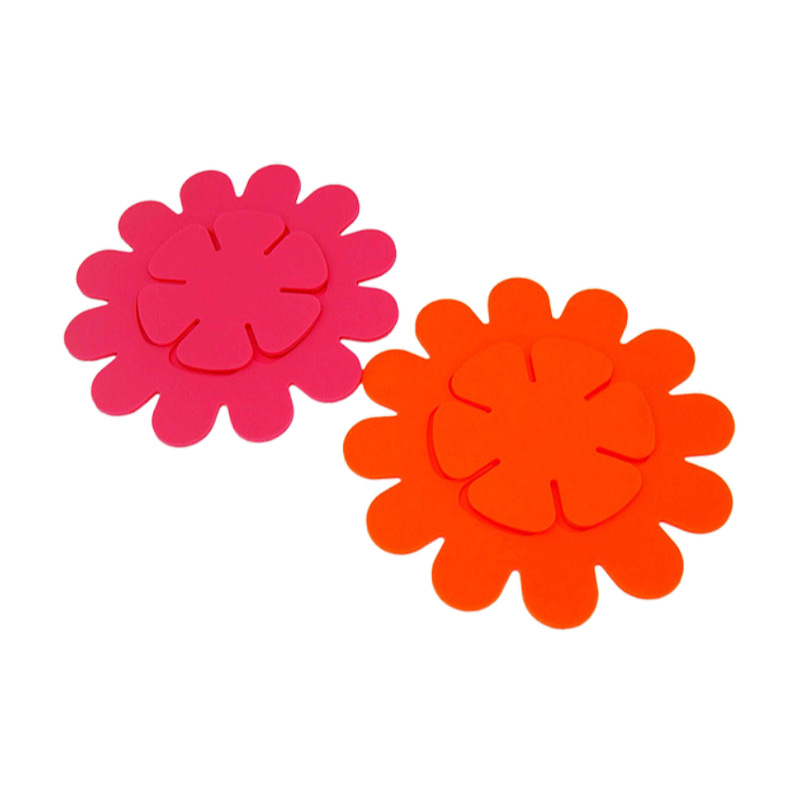 定制硅膠砂鍋墊餐桌墊，廚房pvc軟膠湯鍋隔熱墊廠家